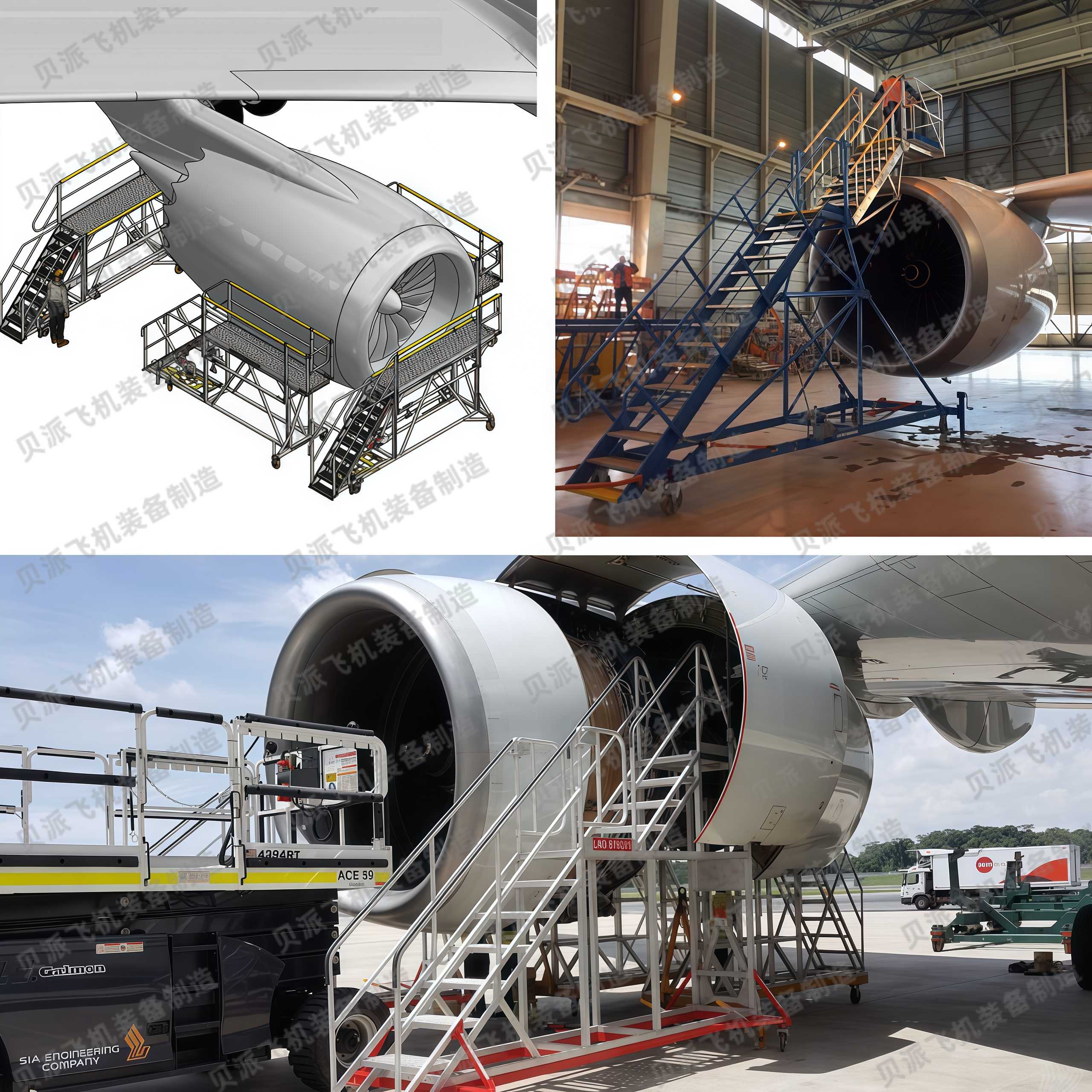 航空发动机装配平台